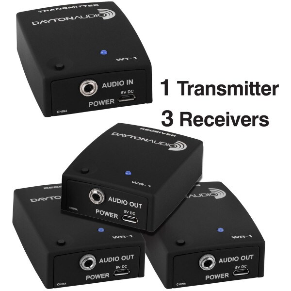 Main product image for Dayton Audio Ultimate 2.4 GHz Wireless Audio Transm 300-5803